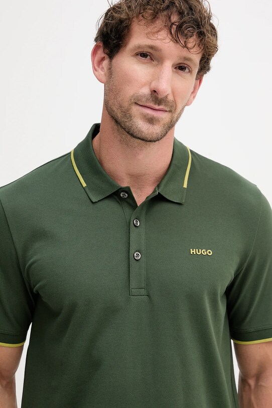 Îmbrăcăminte HUGO tricou polo 50467344 verde