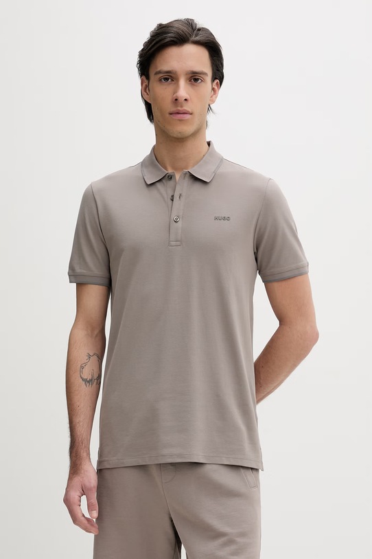 Polo tričko HUGO béžová 50467344