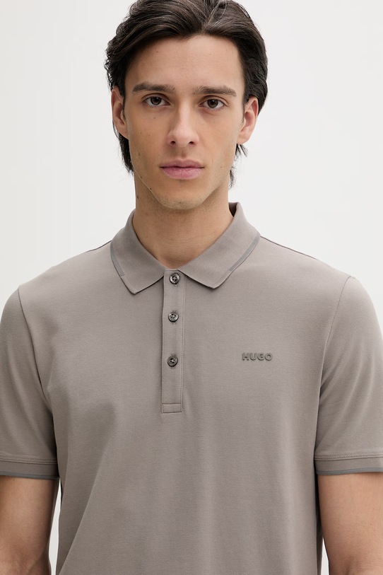 Polo tričko HUGO béžová 50467344