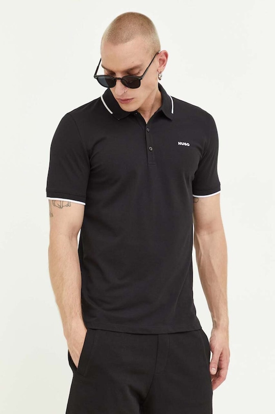 Поло HUGO чорний 50467344