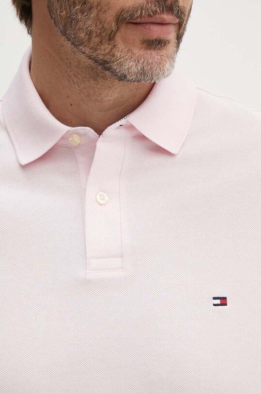Поло Tommy Hilfiger рожевий MW0MW17770.PPYX