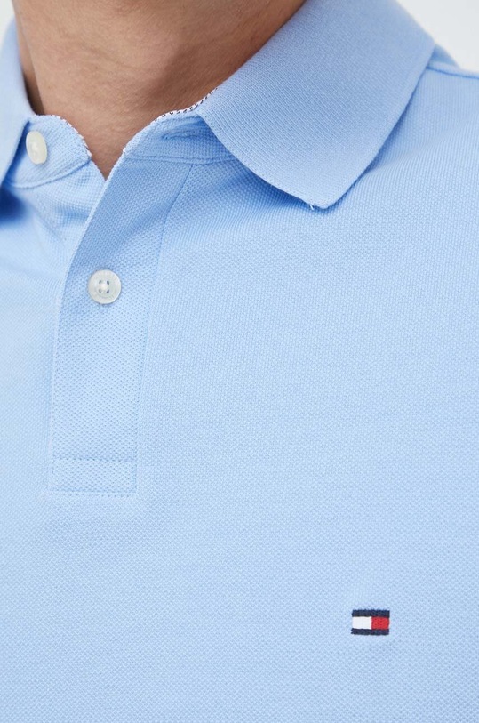Tommy Hilfiger polo MW0MW17770.PPYX turkusowy
