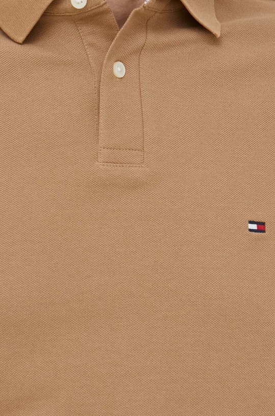 Tommy Hilfiger polo MW0MW17770.PPYX brązowy