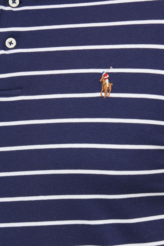 Памучна тениска с яка Polo Ralph Lauren 710870545