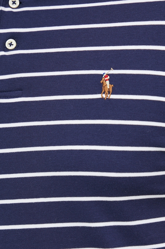 Памучна тениска с яка Polo Ralph Lauren 710870545