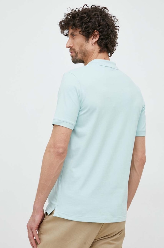 Odzież Calvin Klein polo K10K111196.PPYX zielony