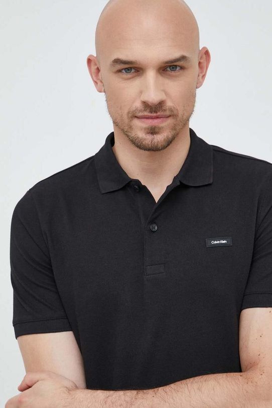 Calvin Klein polo K10K111196.PPYX czarny AA00