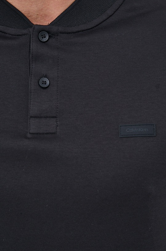Calvin Klein polo bawełniane K10K111201.PPYX czarny