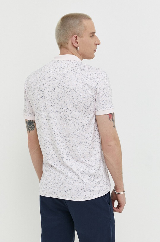 Îmbrăcăminte Abercrombie & Fitch tricou polo KI124.3093.618 roz