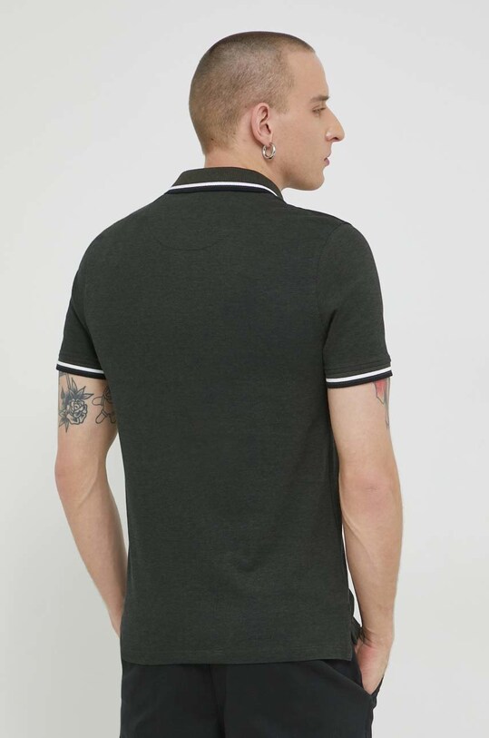 Ρούχα Βαμβακερό μπλουζάκι πόλο Jack & Jones JJEPAULOS 12136668. πράσινο