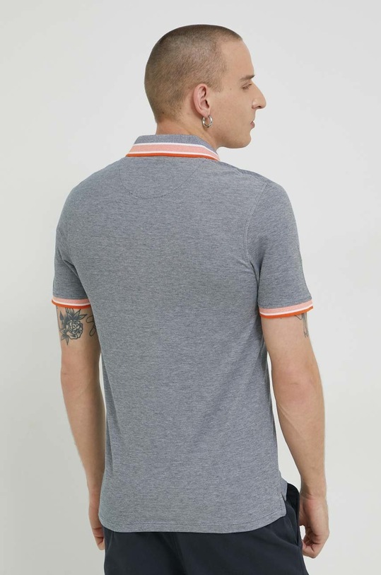 Odzież Jack & Jones polo bawełniane JJEPAULOS 12136668. szary