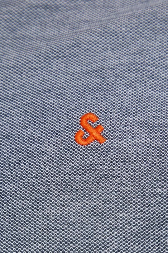 Jack & Jones polo bawełniane JJEPAULOS szary 12136668.