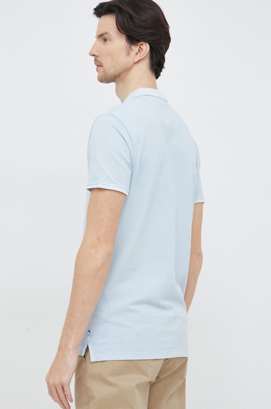 Odzież Pepe Jeans polo bawełniane PM541983.504 niebieski