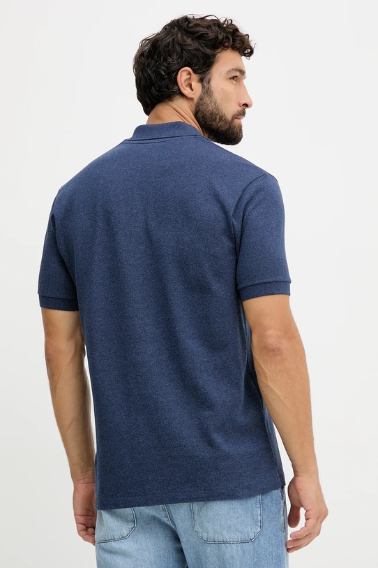 Odzież Lacoste polo bawełniane L1264 granatowy