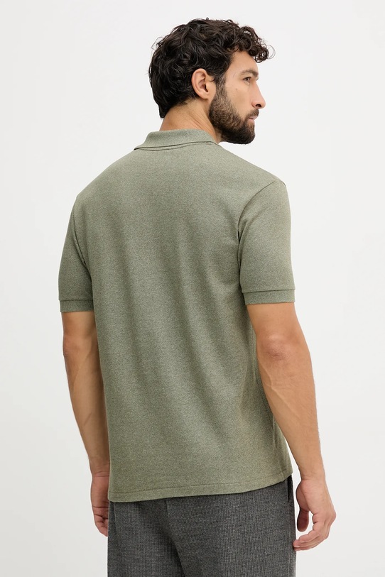 Oblečenie Bavlnené polo tričko Lacoste L1264 zelená