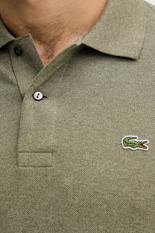 Хлопковое поло Lacoste L1264 зелёный
