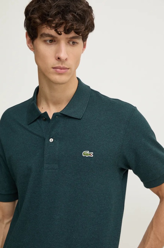 Lacoste polo in cotone verde L1264