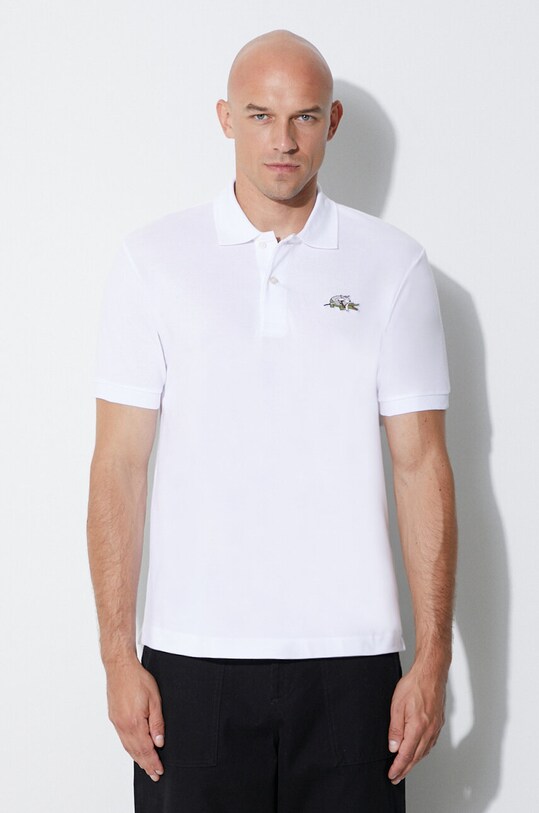 Lacoste cotton polo shirt x Netflix