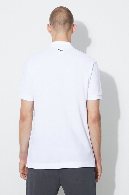 Abbigliamento Lacoste polo in cotone x Netflix PH7057 bianco