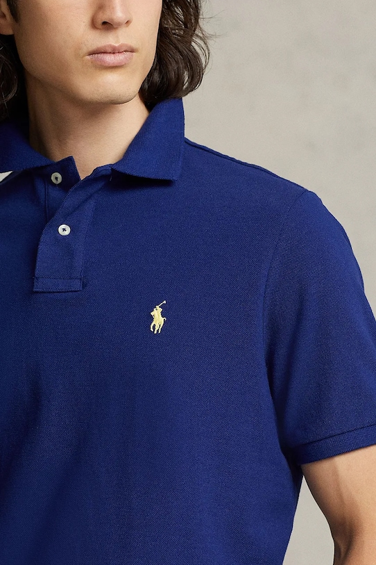 Polo Ralph Lauren polo bawełniane granatowy 710782592