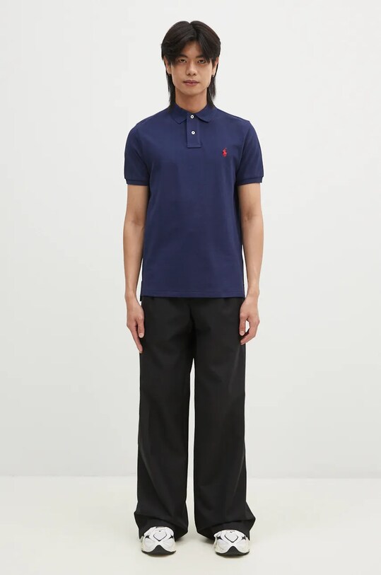 Polo Ralph Lauren cotton polo shirt 710782592 navy