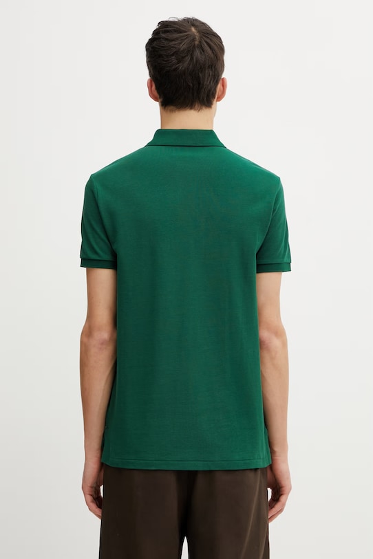 Oblečenie Bavlnené polo tričko Polo Ralph Lauren 710782592 zelená
