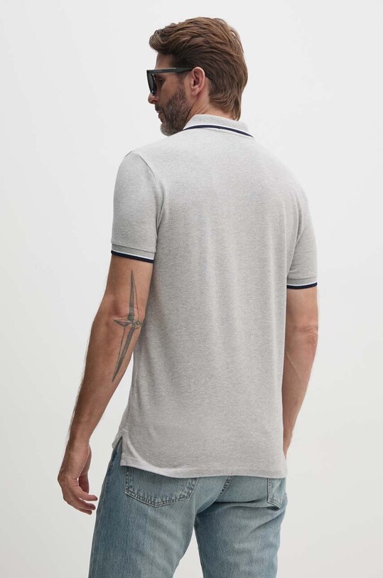 Odzież Polo Ralph Lauren polo bawełniane 710842621 szary