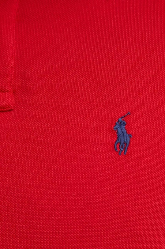 Polo Ralph Lauren polo bawełniane 710842621 czerwony