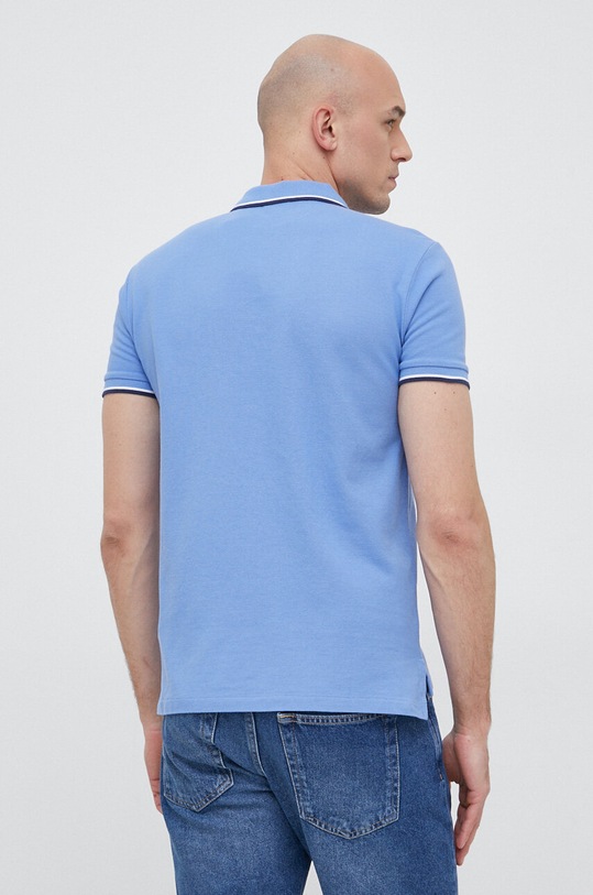 Oblečení Bavlněné polo tričko Ralph Lauren 710842621 modrá
