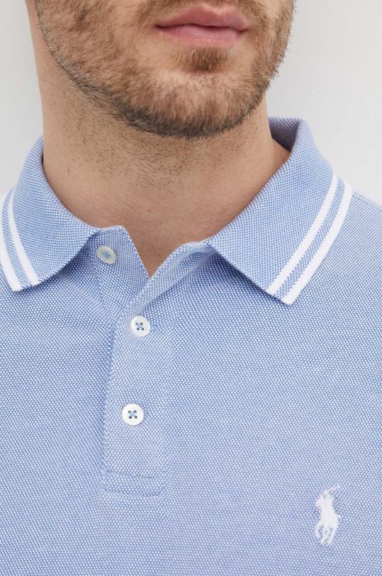 Polo Ralph Lauren polo 710898948 niebieski SS24
