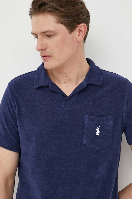 Polo Ralph Lauren polo regular granatowy 710901044