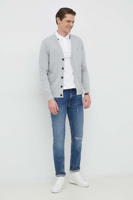 Tommy Hilfiger polo MW0MW30776.PPYX biały SS23