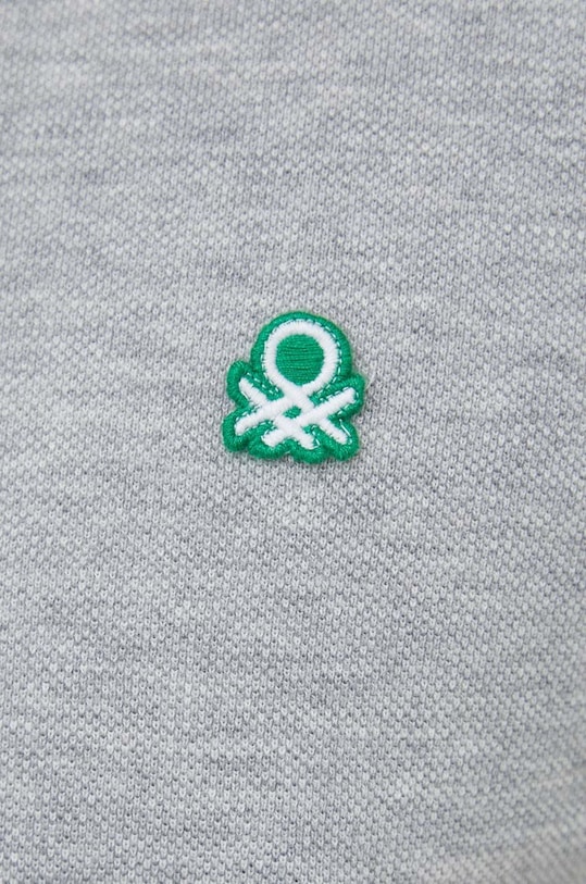 United Colors of Benetton polo de bumbac 3089J3179.501. gri
