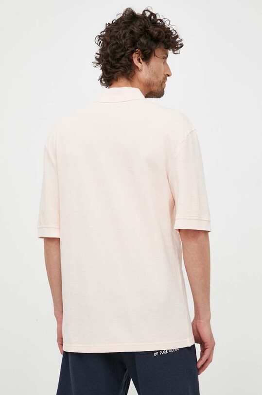Ρούχα Βαμβακερό μπλουζάκι πόλο United Colors of Benetton 3089U300X.86P ροζ