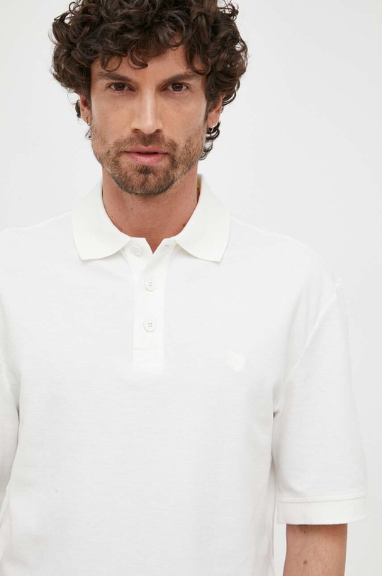United Colors of Benetton polo bawełniane biały 3089U300X.674