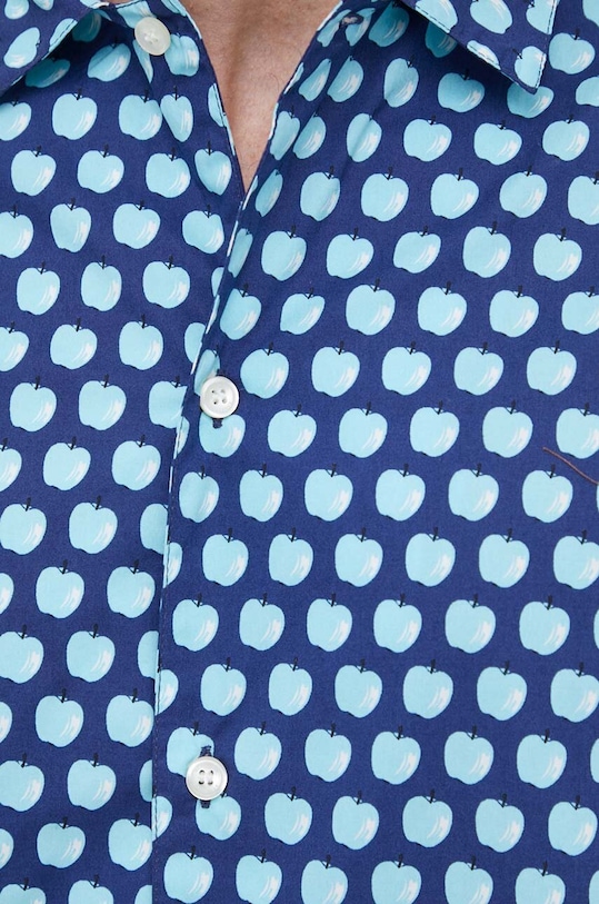 United Colors of Benetton koszula bawełniana 5WWYUQ01N.77U niebieski