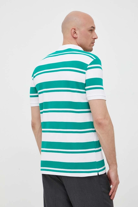 Odjeća Pamučna polo majica United Colors of Benetton 347BU3011.84B zelena