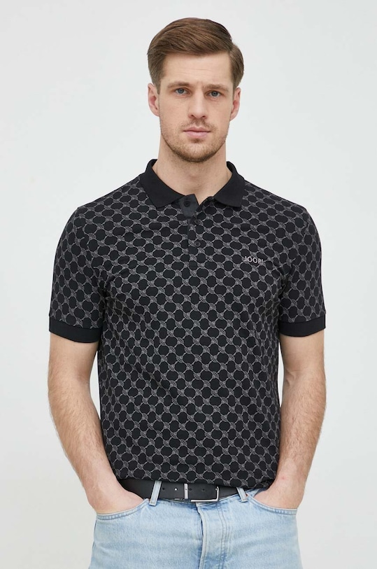 Joop! polo Paigam Paigam wzorzyste czarny 30036150