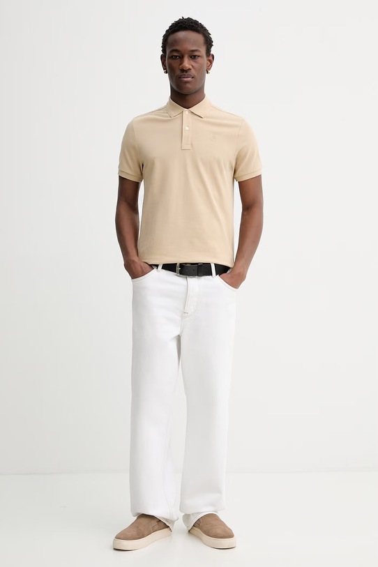 G-Star Raw polo D11595.5864 beżowy AA00