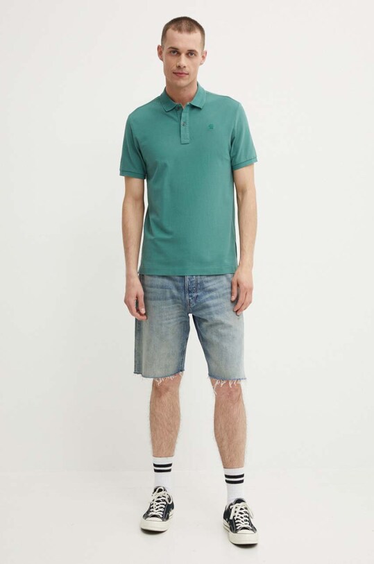 G-Star tricou polo D11595.5864 verde AA00
