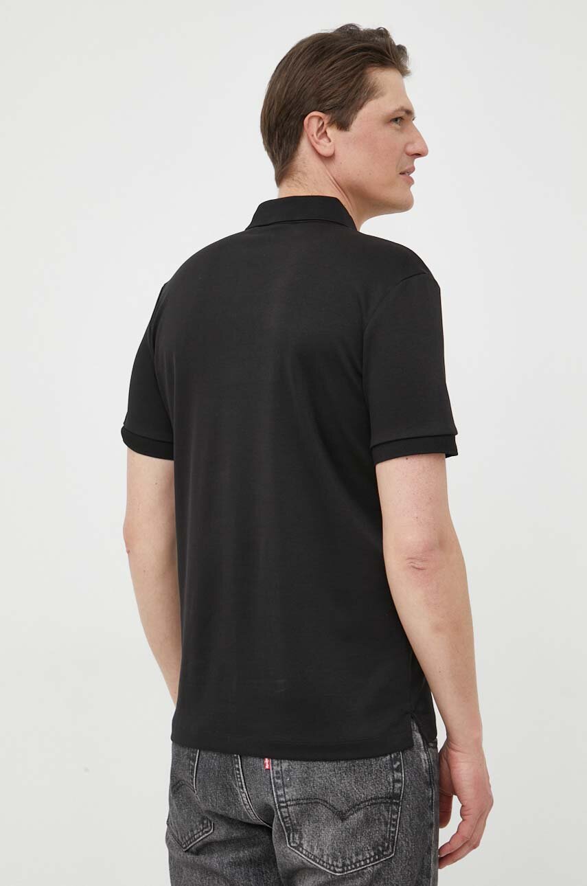 Odzież BOSS polo bawełniane 50486953 czarny