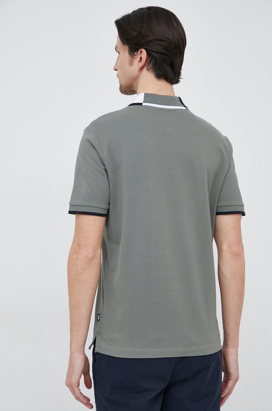 Oblečení Bavlněné polo tričko BOSS 50488275 zelená