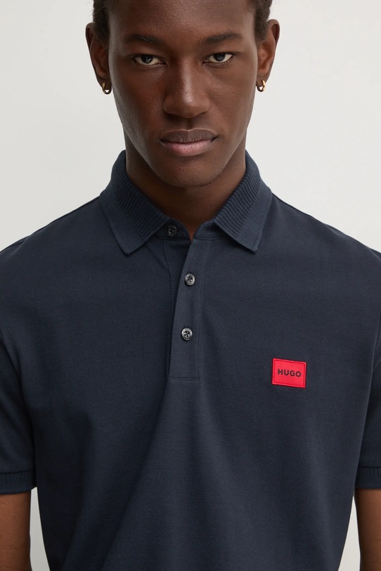 HUGO polo de bumbac bleumarin 50490770