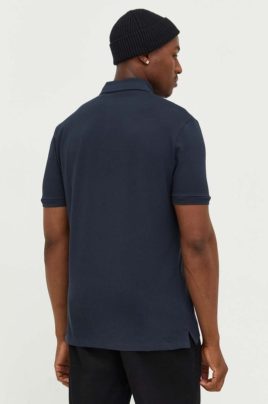 Odzież HUGO polo bawełniane 50490770 granatowy