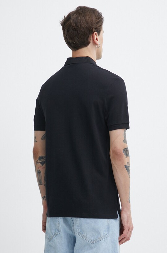 Odzież HUGO polo bawełniane 50490770 czarny