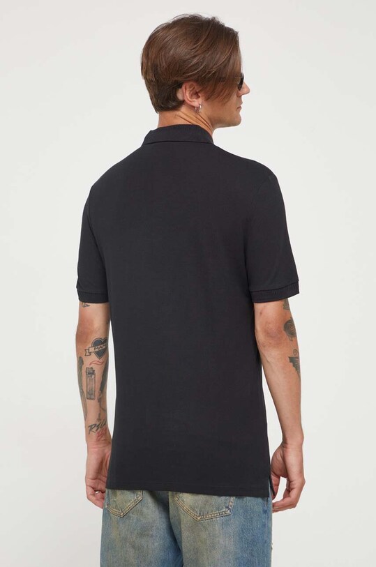 Odjeća Pamučna polo majica HUGO 50490770 crna