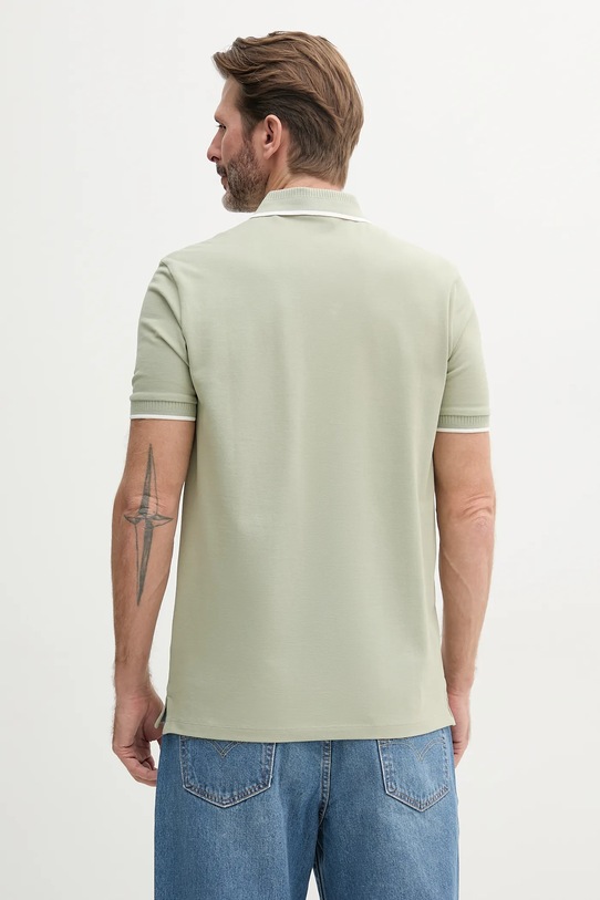 Odzież HUGO polo bawełniane 50490775 zielony