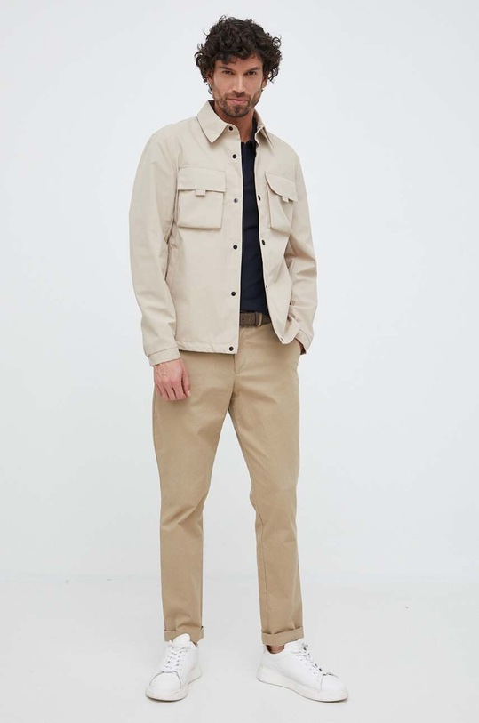 PS Paul Smith polo bawełniane M2R.534L.KZEBRA granatowy SS23