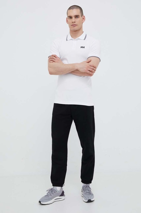 Helly Hansen tricou polo 34068 alb SS25