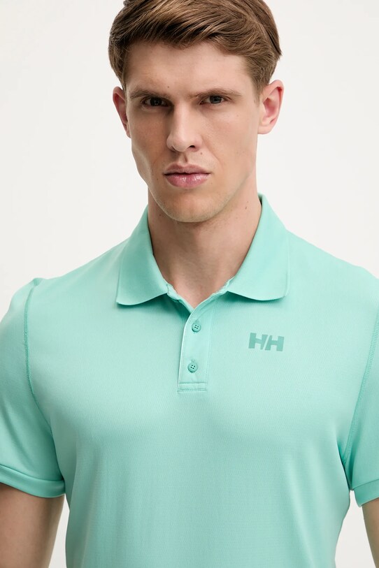Polo tričko Helly Hansen tyrkysová 49350